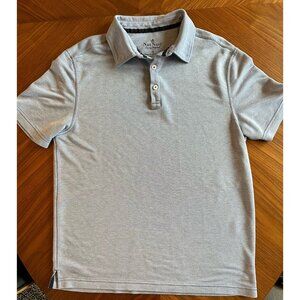 Nat Nast Polo Shirt Mens Size Medium Blue Luxury Originals Golf Short Sleeve